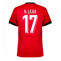 Dres Portugalsko Rafael Leao #17 Domáci ME 2024 Krátky Rukáv